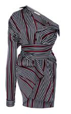 Semsem Zefta Striped Deconstructed Shirt