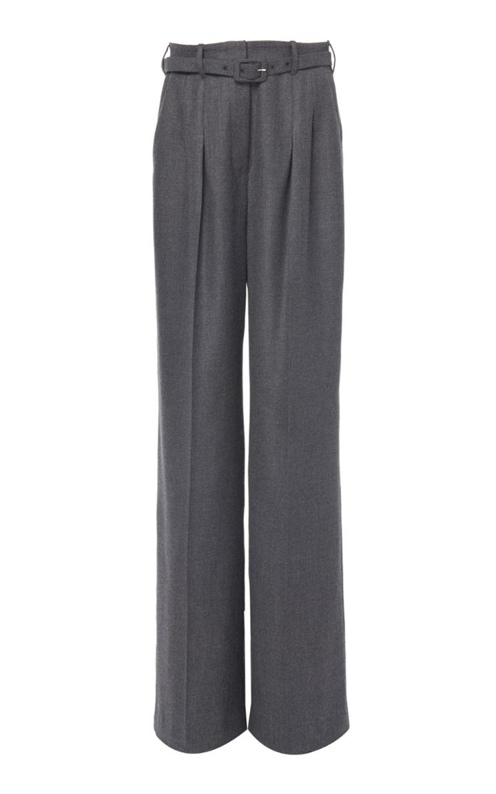 Gabriela Hearst Vargas Cashmere Wide-leg Pants