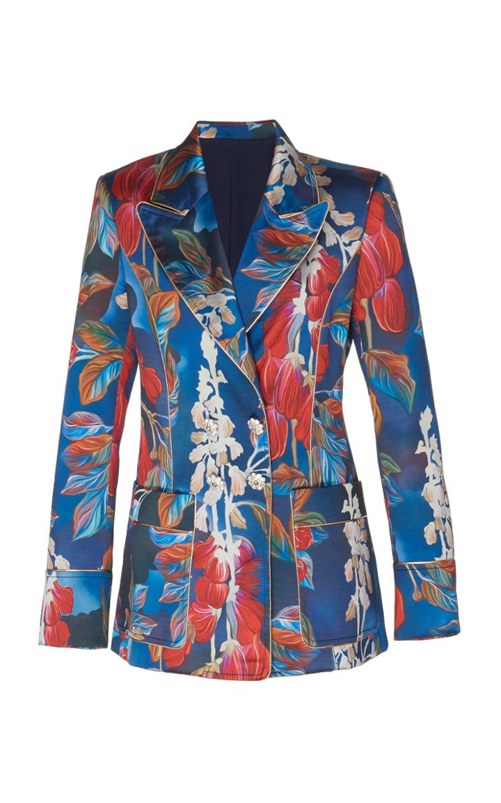 Peter Pilotto Printed Twill Blazer