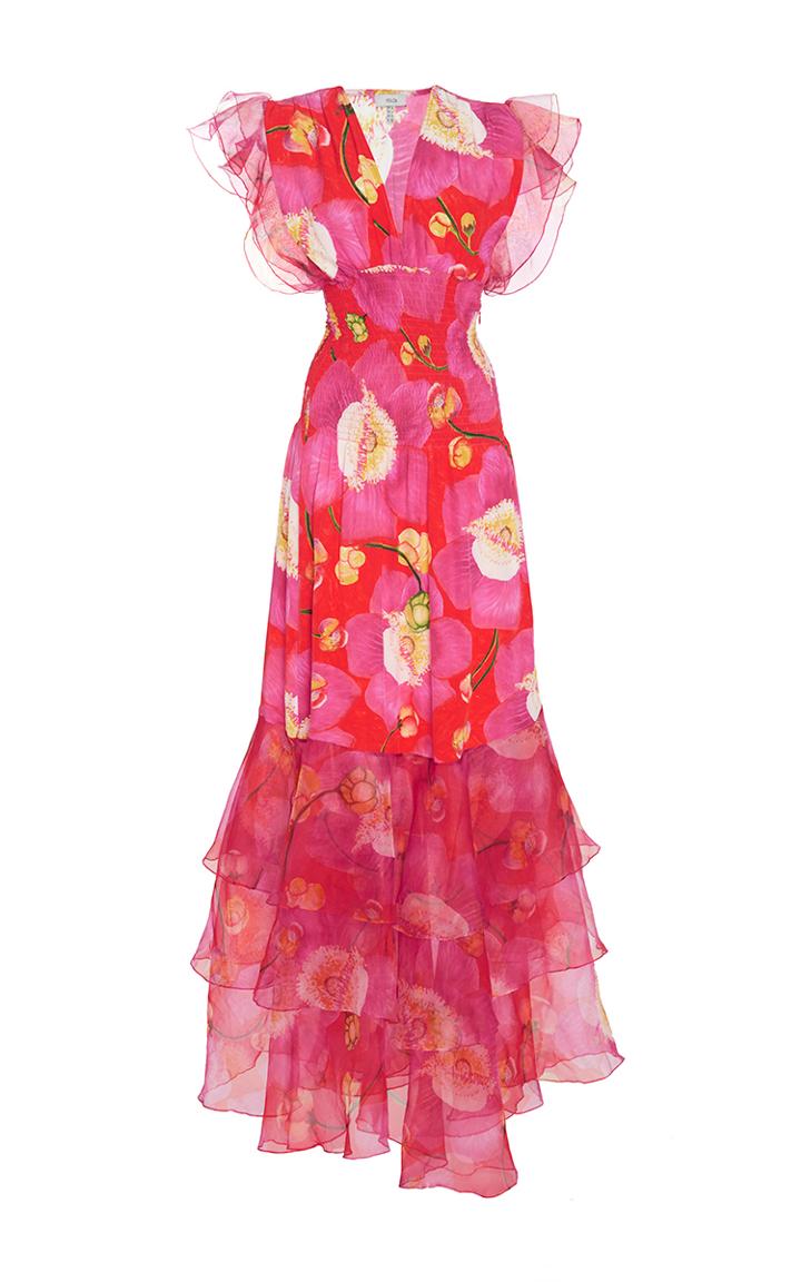 Isolda Pri Tiered Ruffle Dress