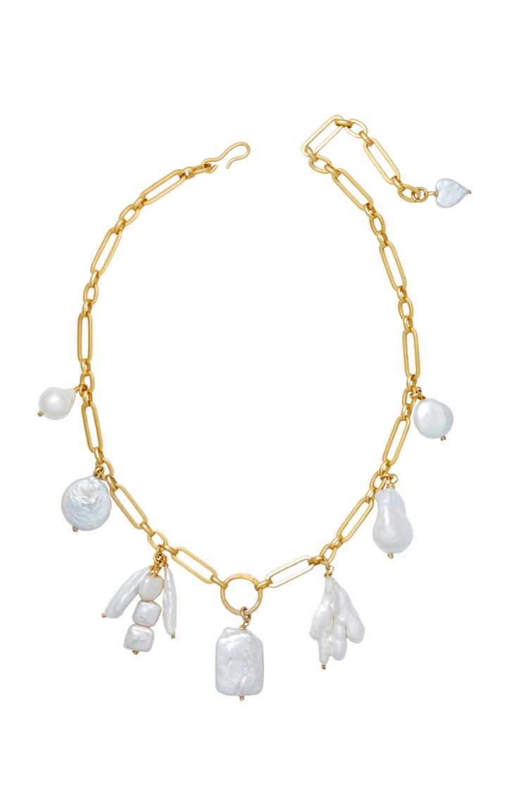 Moda Operandi Brinker & Eliza Freshwater Pearl Treasure Island Necklace