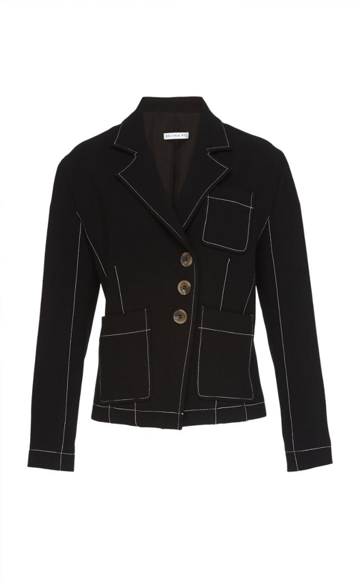Rejina Pyo Rhia Contrast Back Blazer