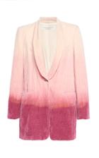 Moda Operandi Philosophy Di Lorenzo Serafini Ombre Washed Velvet Blazer