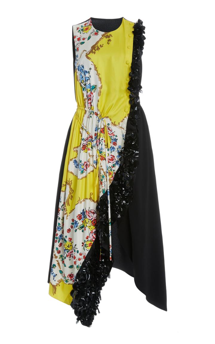 Moda Operandi Tory Burch Porcelain Drawstring Dress