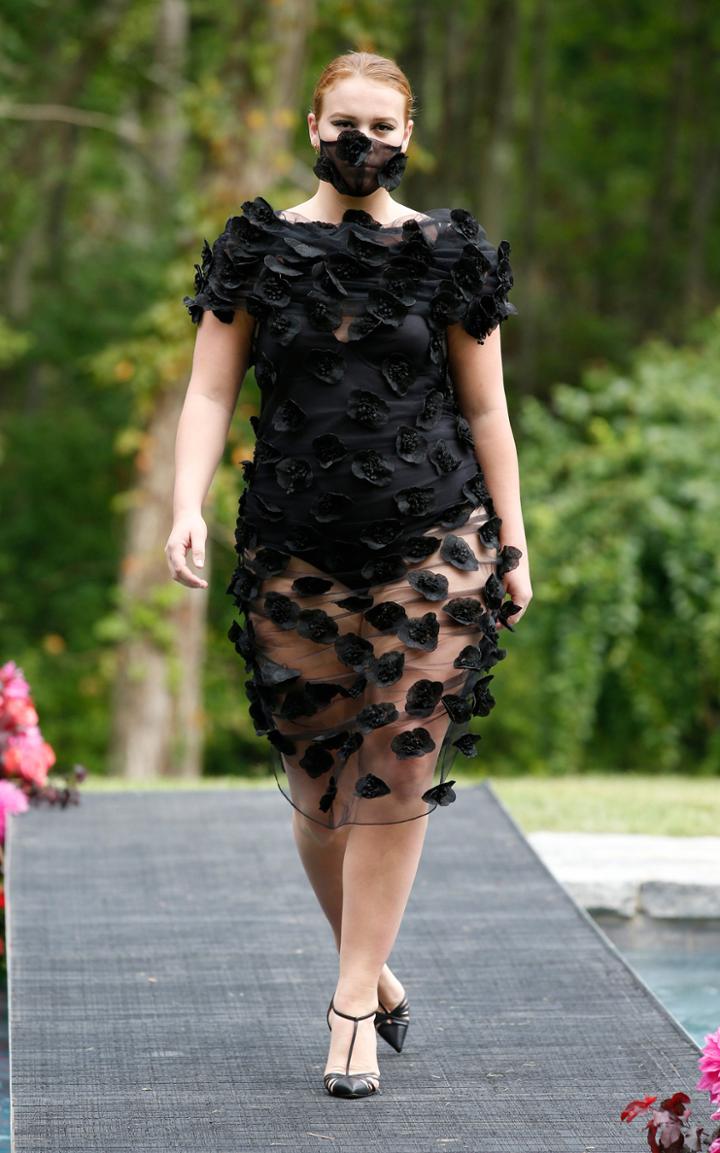 Moda Operandi Christian Siriano Floral Off The Shoulder Ruched Dress