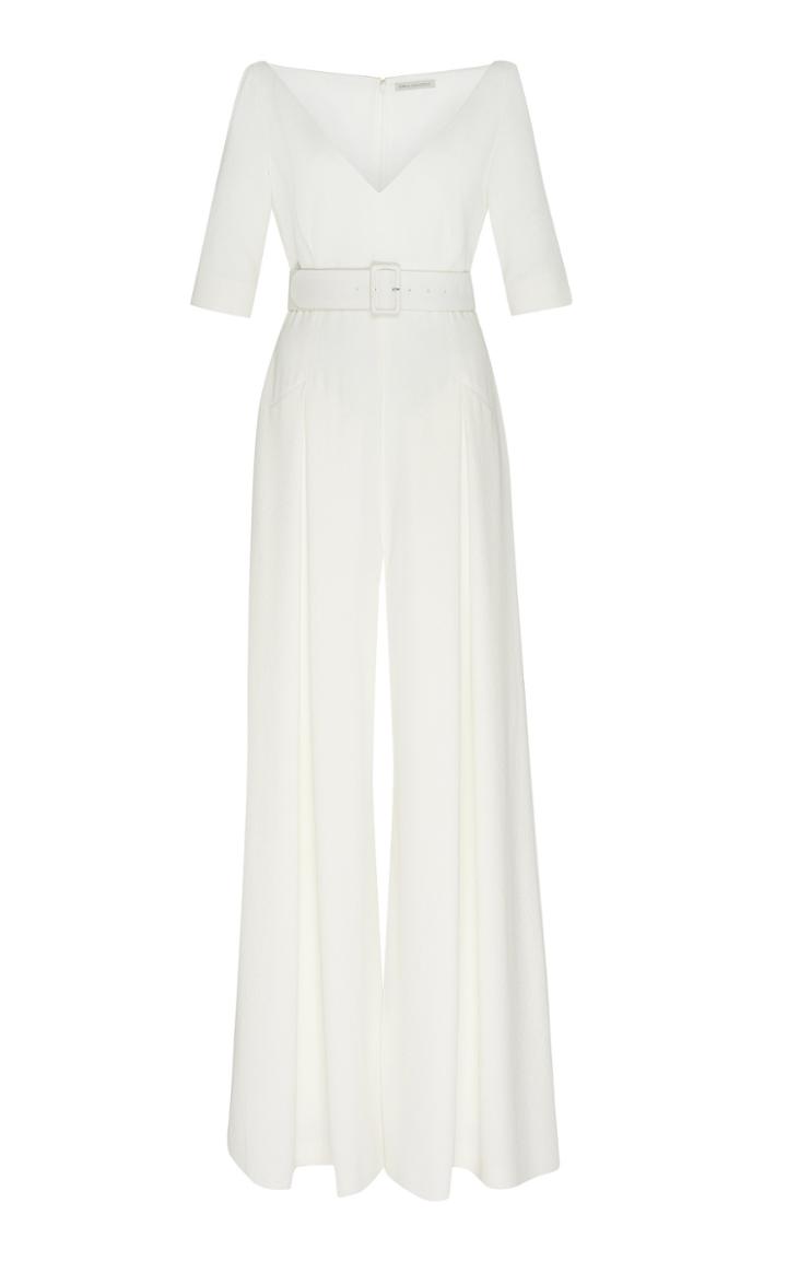 Emilia Wickstead Chantal Wide Leg Jumpsuit