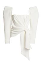 Moda Operandi Johanna Ortiz Snowy Texture Square Neck Top