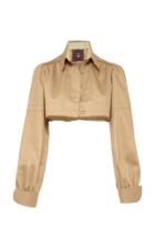 Mafalda Von Hessen Cropped Classic Shirt