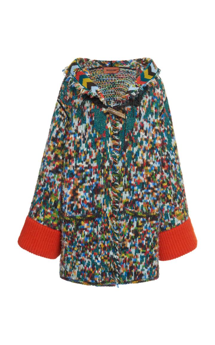Missoni Multicolored Hooded Coat