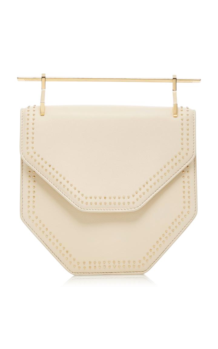 M2malletier Amor Fati Double Studded Leather Bag