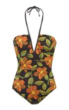 Solid & Striped The Heather Floral-print One-piece Swimsuit