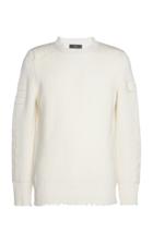 Amiri Ribbed Wool And Cashmere Sweater