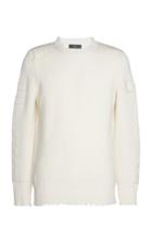 Amiri Ribbed Wool And Cashmere Sweater