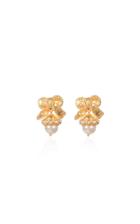 Valre Sweetheart Gold-plated And Pearl Earrings