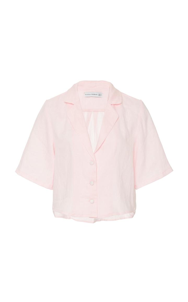 Moda Operandi Faithfull The Brand Chaumont Shirt Size: Xl