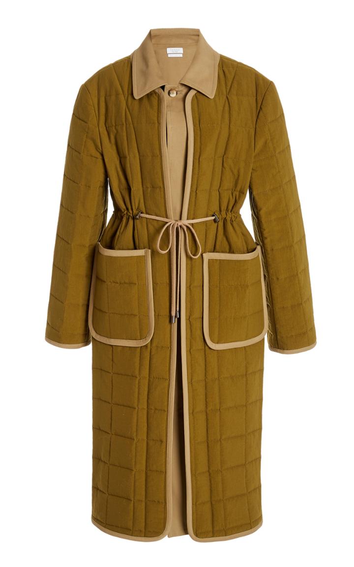 Moda Operandi Deveaux Eden Layered-effect Quilted Nylon Coat