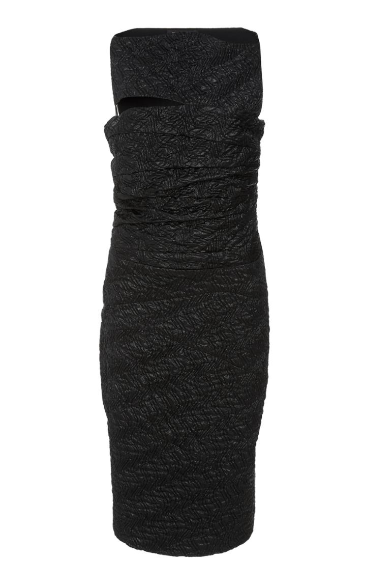 Narciso Rodriguez Silk Cloque Dress