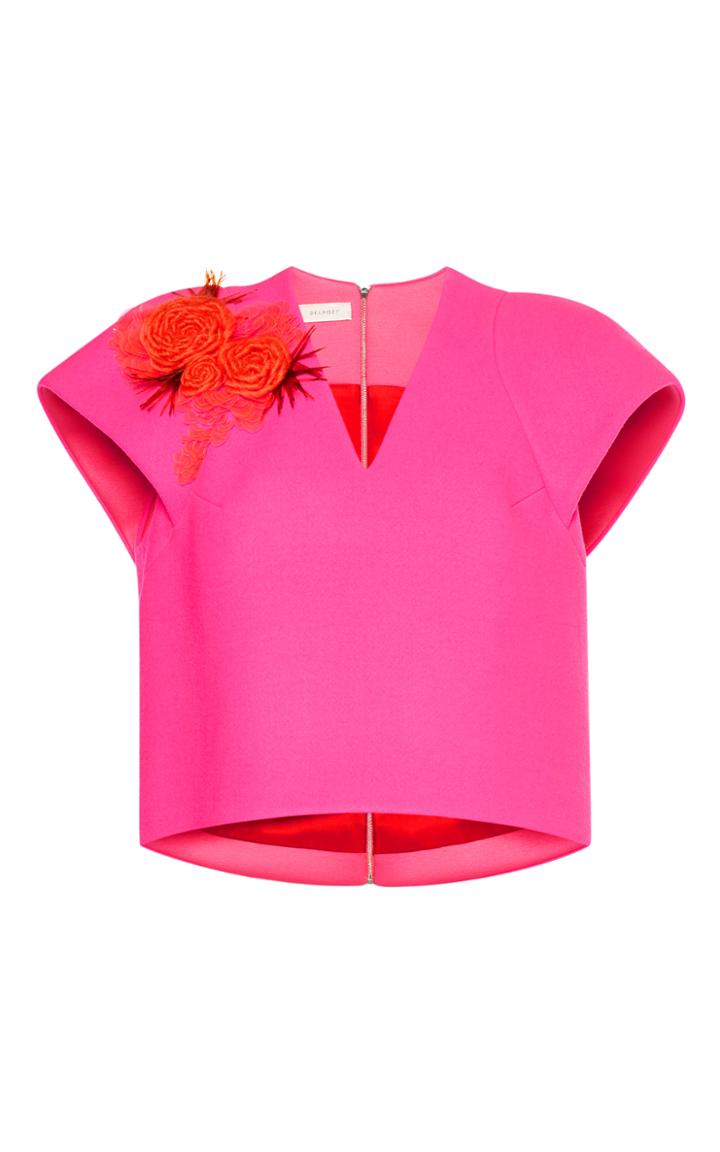 Delpozo Embroidered Over Shirt