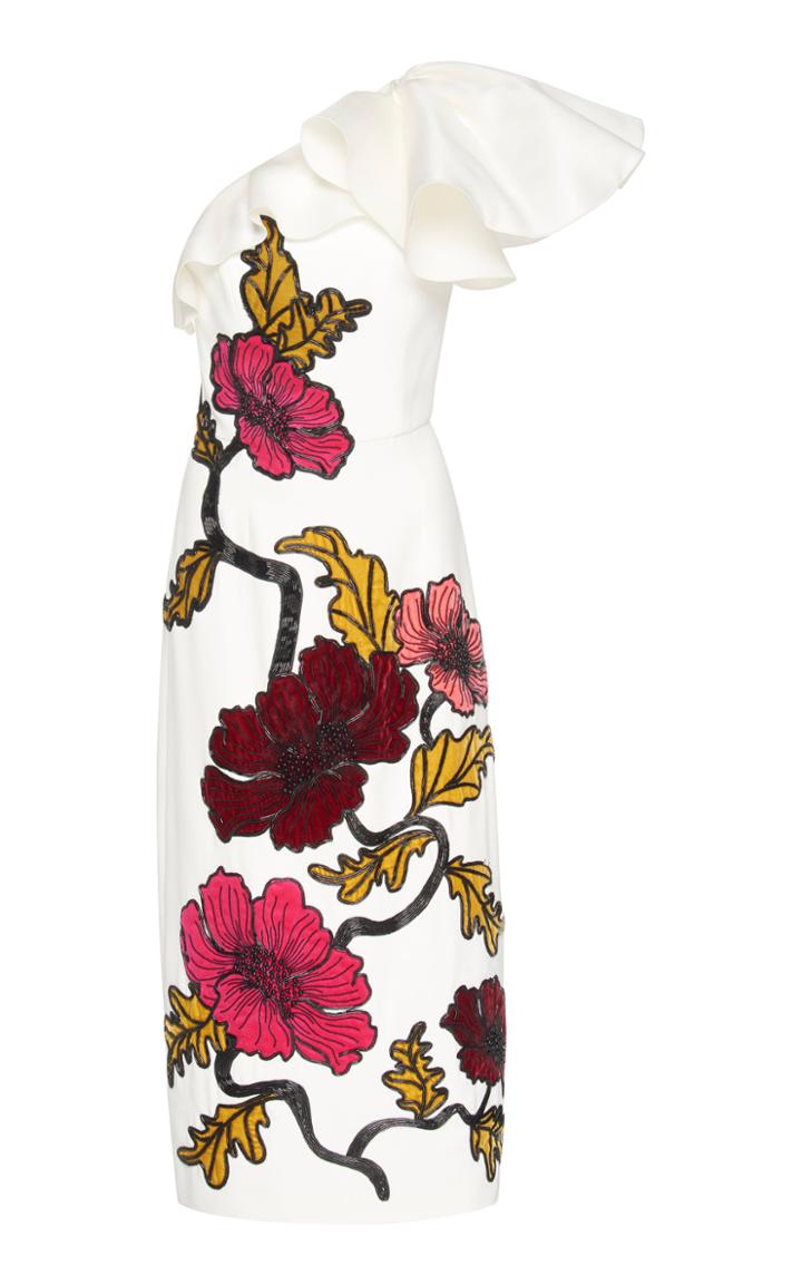 Andrew Gn One-shoulder Dress
