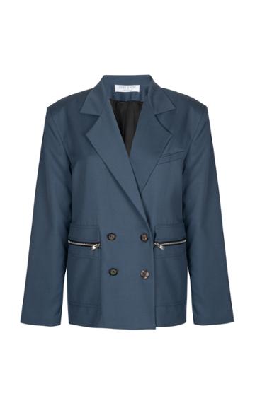 Lama Jouni Double Breasted Suit Jacket