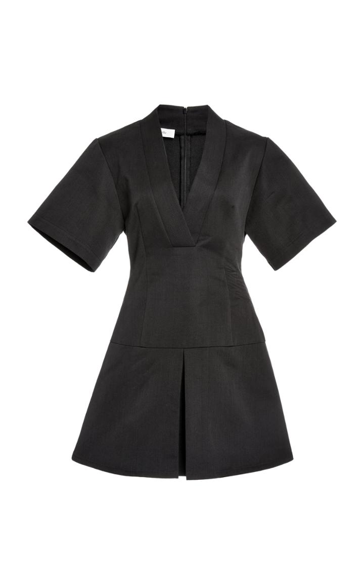 Beaufille Rhodes Organic Cotton-blend Twill Mini Dress