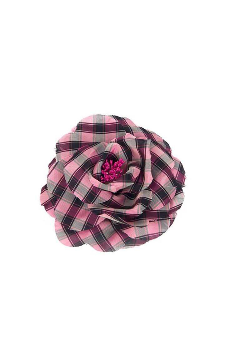 Moda Operandi Philosophy Di Lorenzo Serafini Vichy Taffeta Rosette Brooch