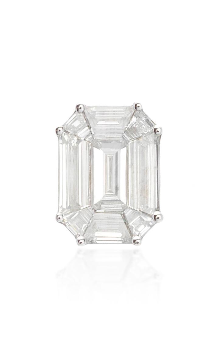 As29 Illusion Diamond Stud Earring