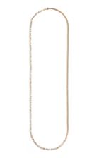 Objet-a 18k Gold White Sapphire Necklace