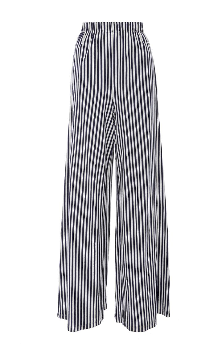 Mds Stripes Pia Palazzo Pants