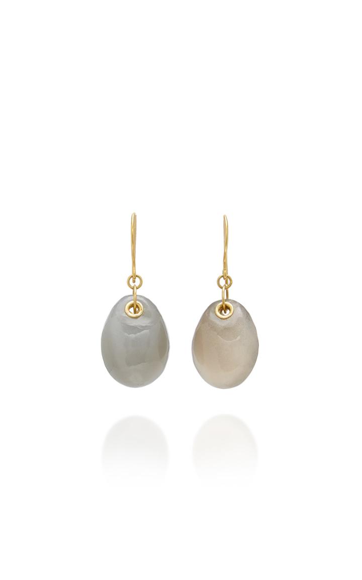 Pippa Small Small Moon Egg Earrings