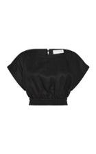 Moda Operandi Rebecca Vallance Layla Linen Crop Top