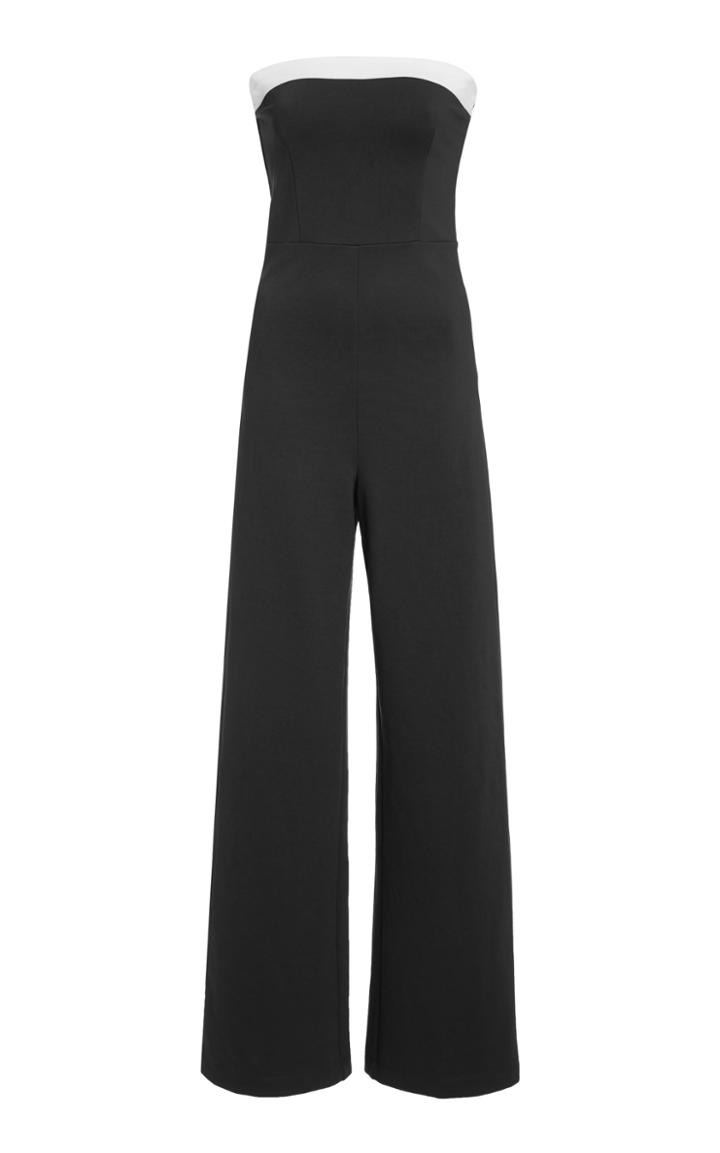 Moda Operandi Staud Rizzoli Ponte Strapless Jumpsuit
