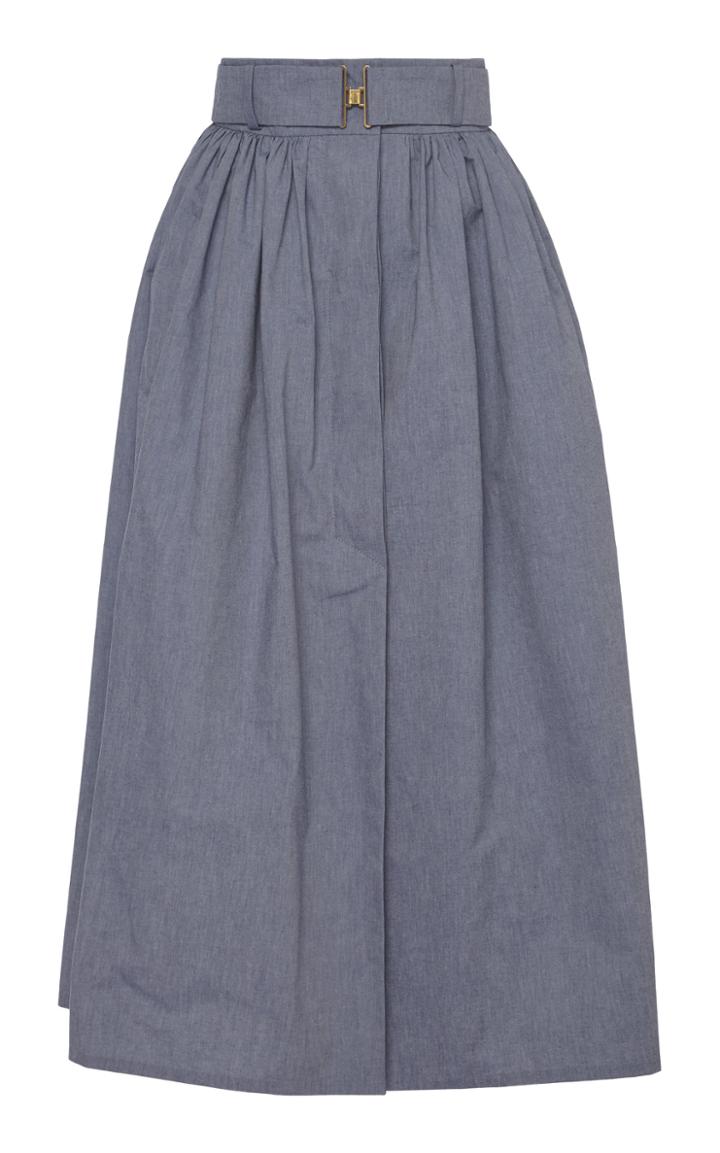 Martin Grant Belted Gathered Skirt