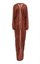 Zeynep Aray Crinkle Silk Tunic