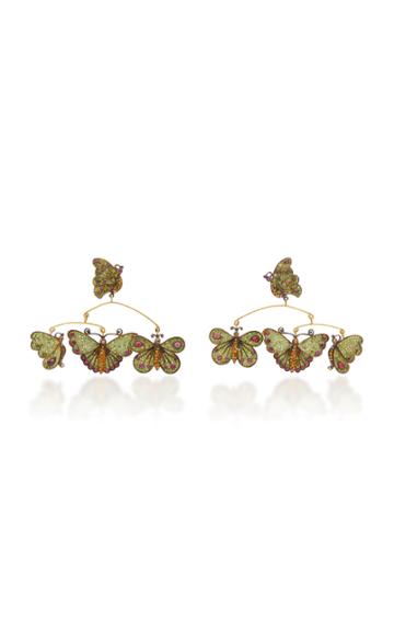 Sylvie Corbelin One-of-a-kind Butterflies Mobile Earrings