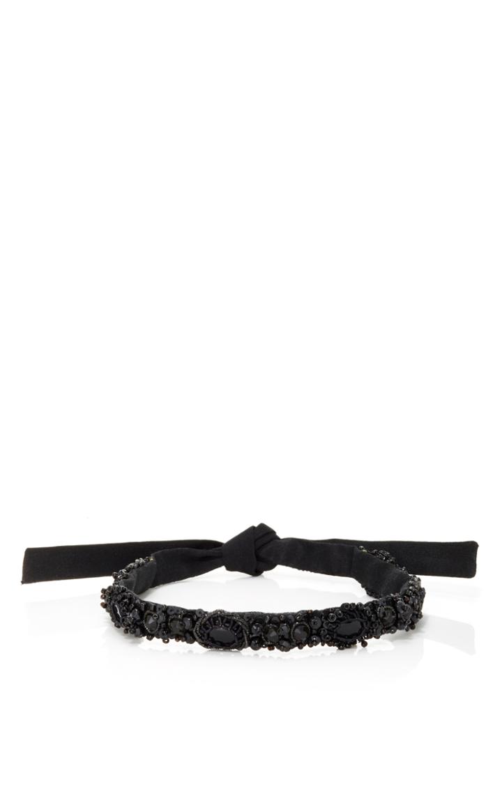 Azeeza The Mirtha Beaded Skinny Choker