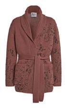 Moda Operandi Rochas Embroidered Cardigan Sweater