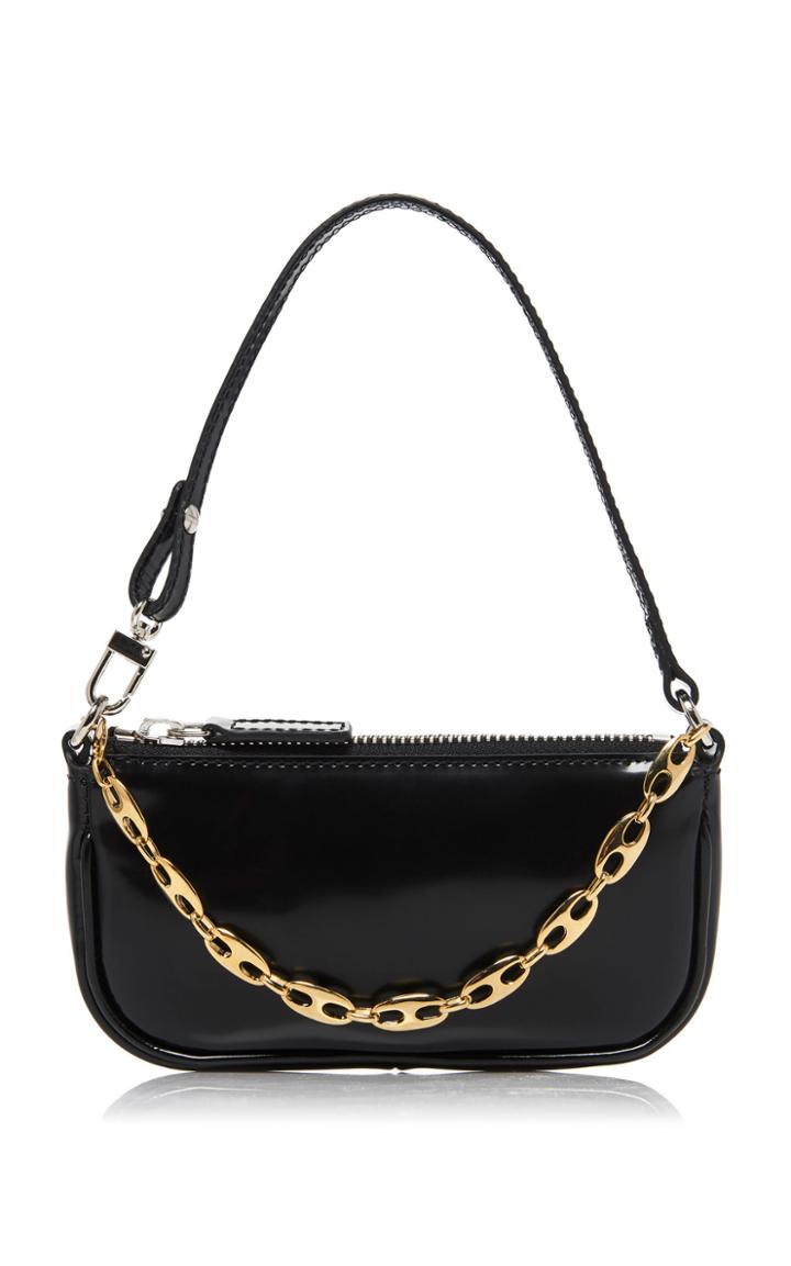 By Far Rachel Mini Patent Leather Shoulder Bag