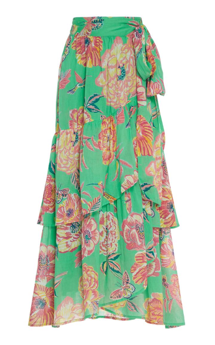 Moda Operandi Banjanan Frances Wrap Maxi Skirt Size: Xs