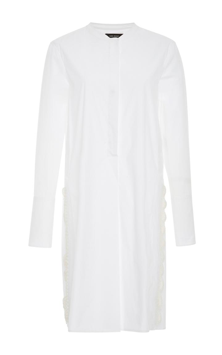 Isabel Marant Minea Crochet-trimmed Cotton Tunic