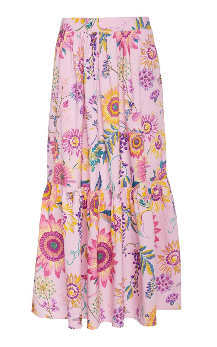 Banjanan Juliette Printed Cotton Skirt