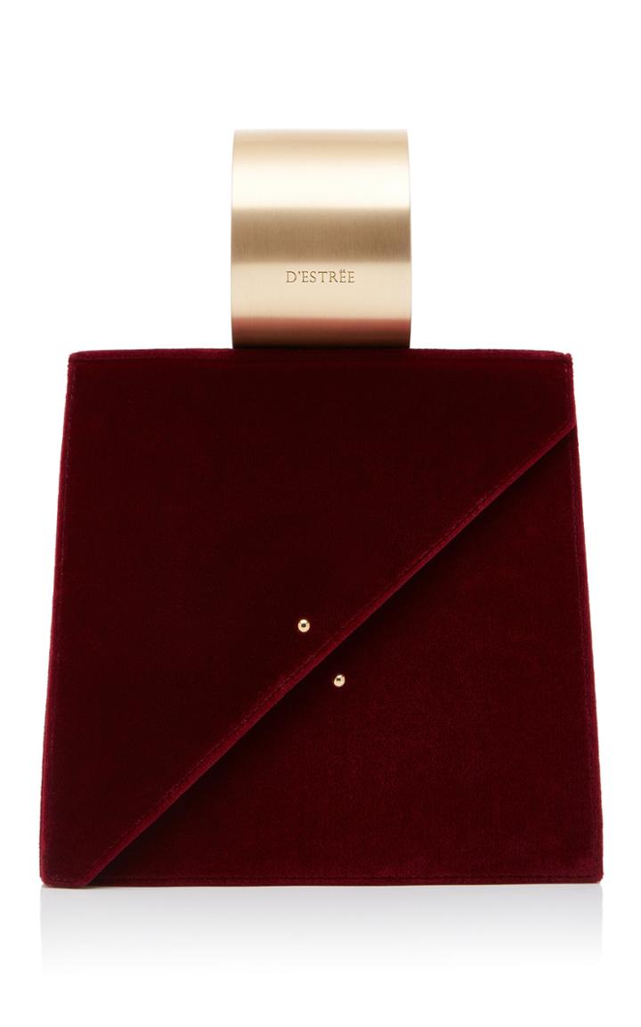 D'estree Ettore Velvet Top Handle
