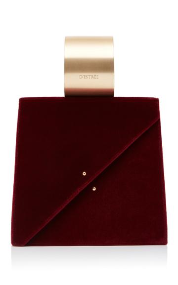 D'estree Ettore Velvet Top Handle