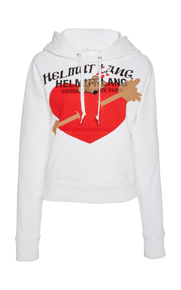 Helmut Lang Valentine Cotton Hoodie