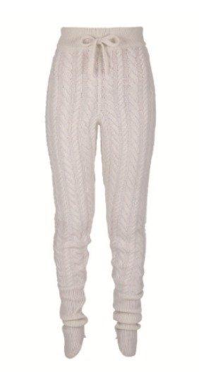 Attico Cable Knit Joggers Size: M