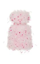 Pamella Roland Strapless Feather-embellished Tulle Dress