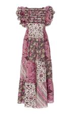 Ulla Johnson Zoya Printed Cotton-silk Maxi Dress