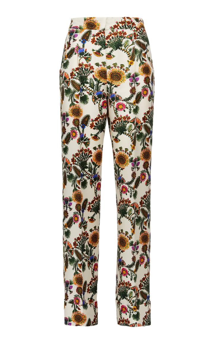 La Doublej Anna Printed Trousers