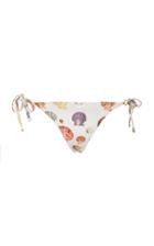 Agua By Agua Bendita Bonnie Shell-print Bikini Bottom
