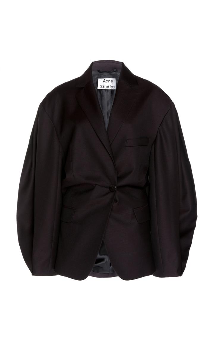 Acne Studios Jaster Woven Wool Blazer